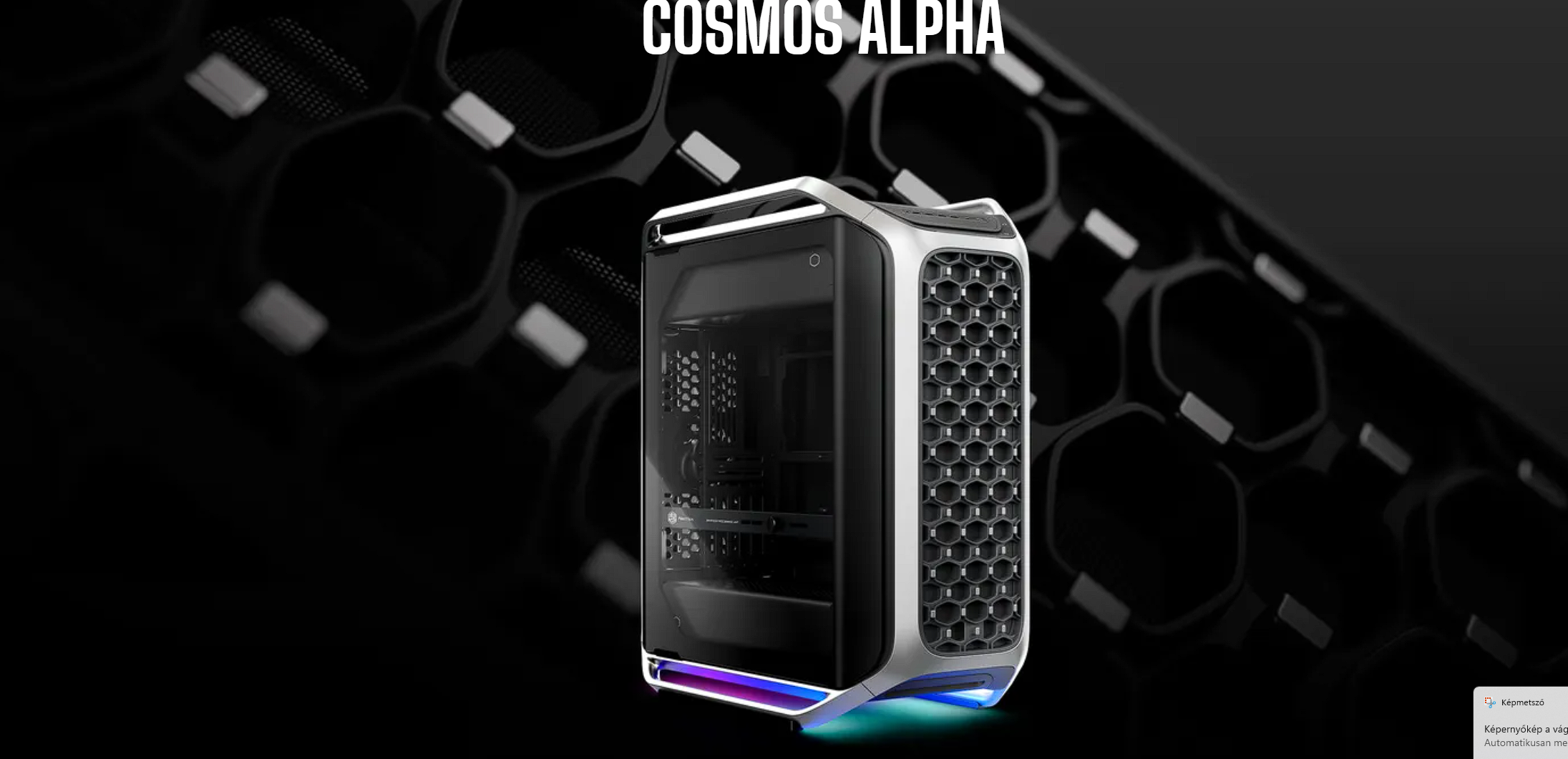 Cooler Master Cosmos Alpha: közel húsz év után megújul a legendás full-tower ház