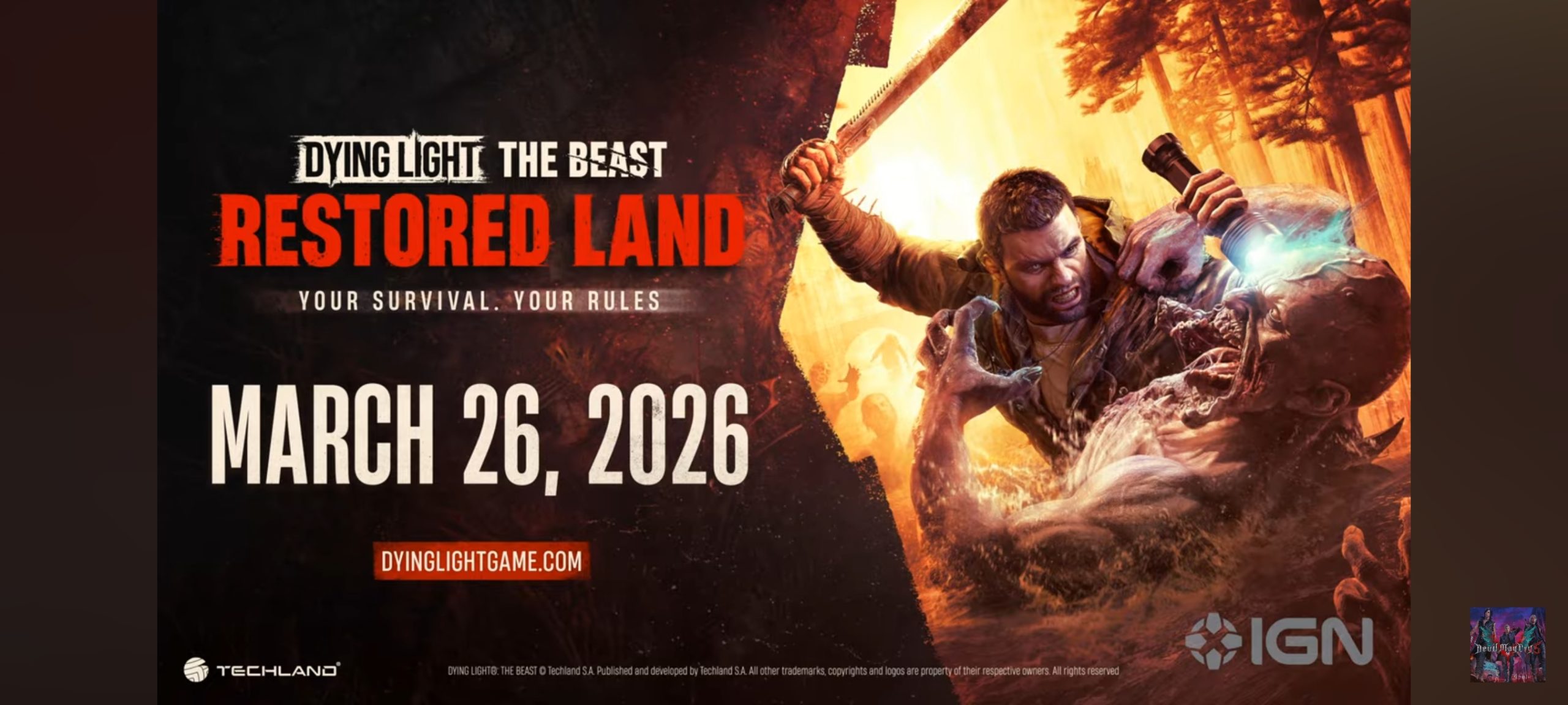 Techland bejelentette a Dying Light: The Beast Restored Land Editiont, kemény túlélőmóddal bővítve a játékot
