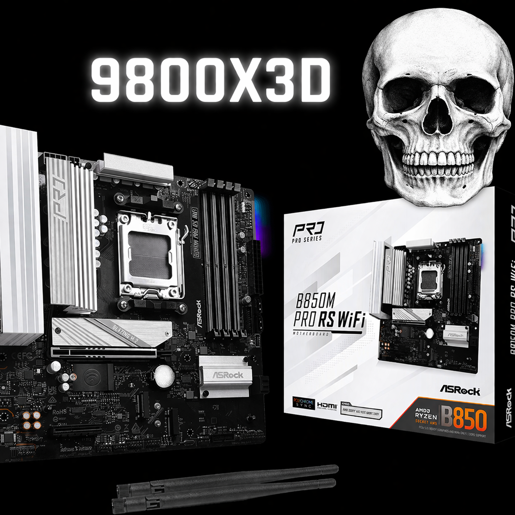 ASRock alaplap három Ryzen 7 9800X3D processzort tett tönkre néhány hónap alatt
