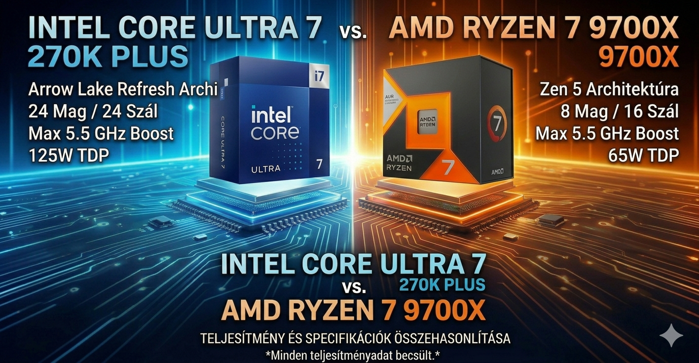 Intel Core Ultra 7 270K Plus: Az Arrow Lake felélesztésének kísérlete