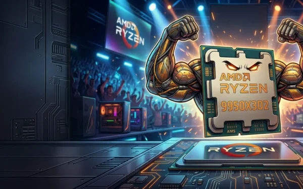 AMD Ryzen 9 9950X3D2 teszt: Dupla cache, szerény előny, magas ár