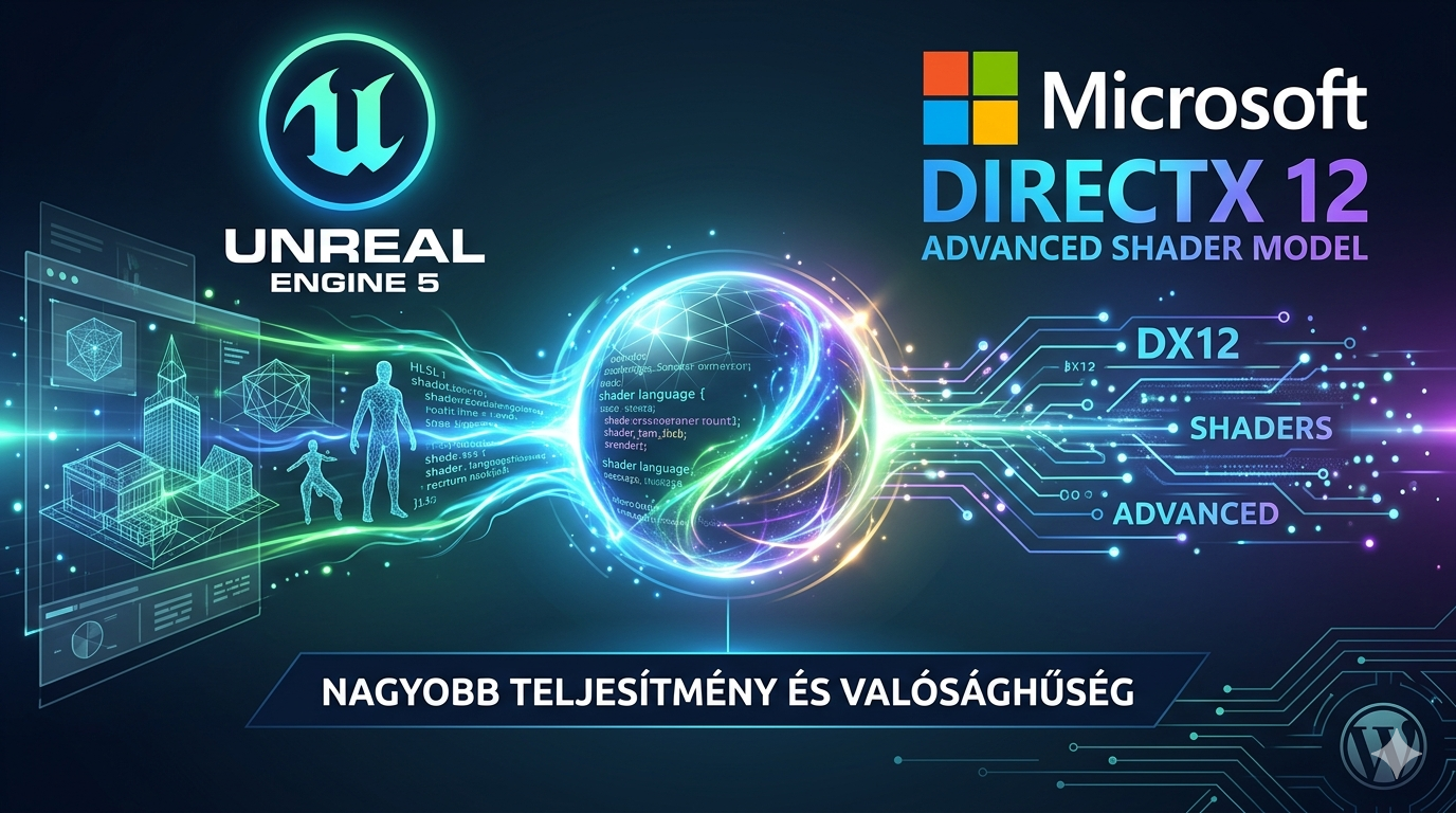 Az Unreal Engine 5 megkapja a Microsoft DirectX 12 Advanced Shader programozási modelljét