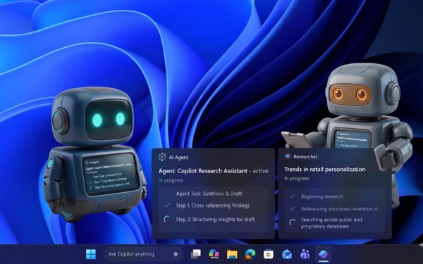 Microsoft AI-ügynököket hozna a Windows 11-re