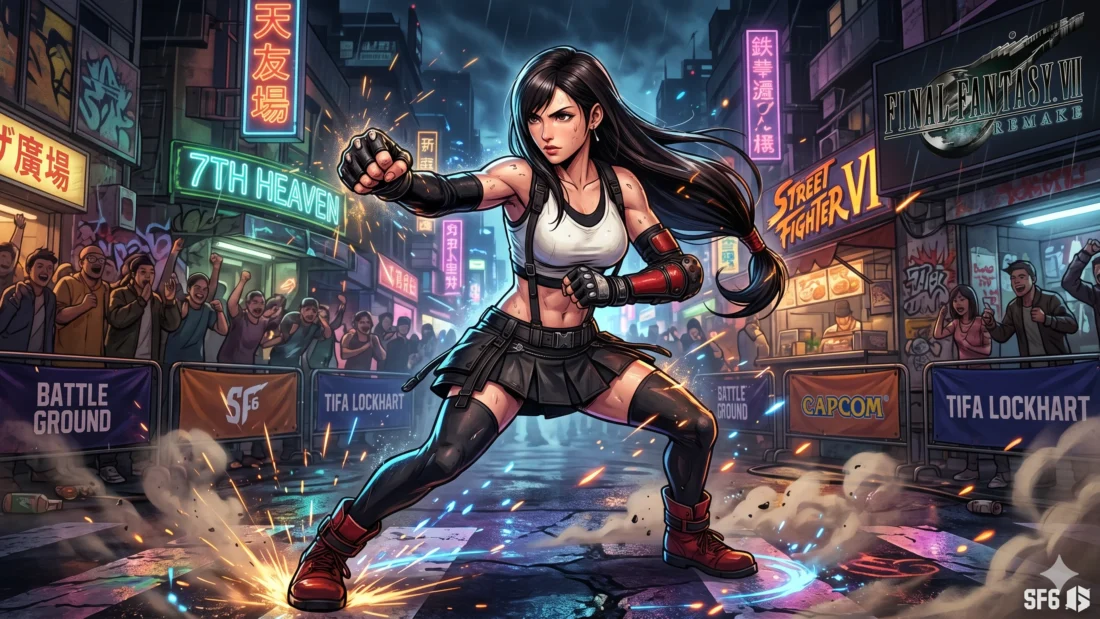 Tifa Lockhart érkezhet a Street Fighter 6 Year 4 keretében