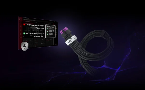 ASUS ROG Equalizer: Új 12V-2×6 kábel a GPU-csatlakozók olvadása ellen