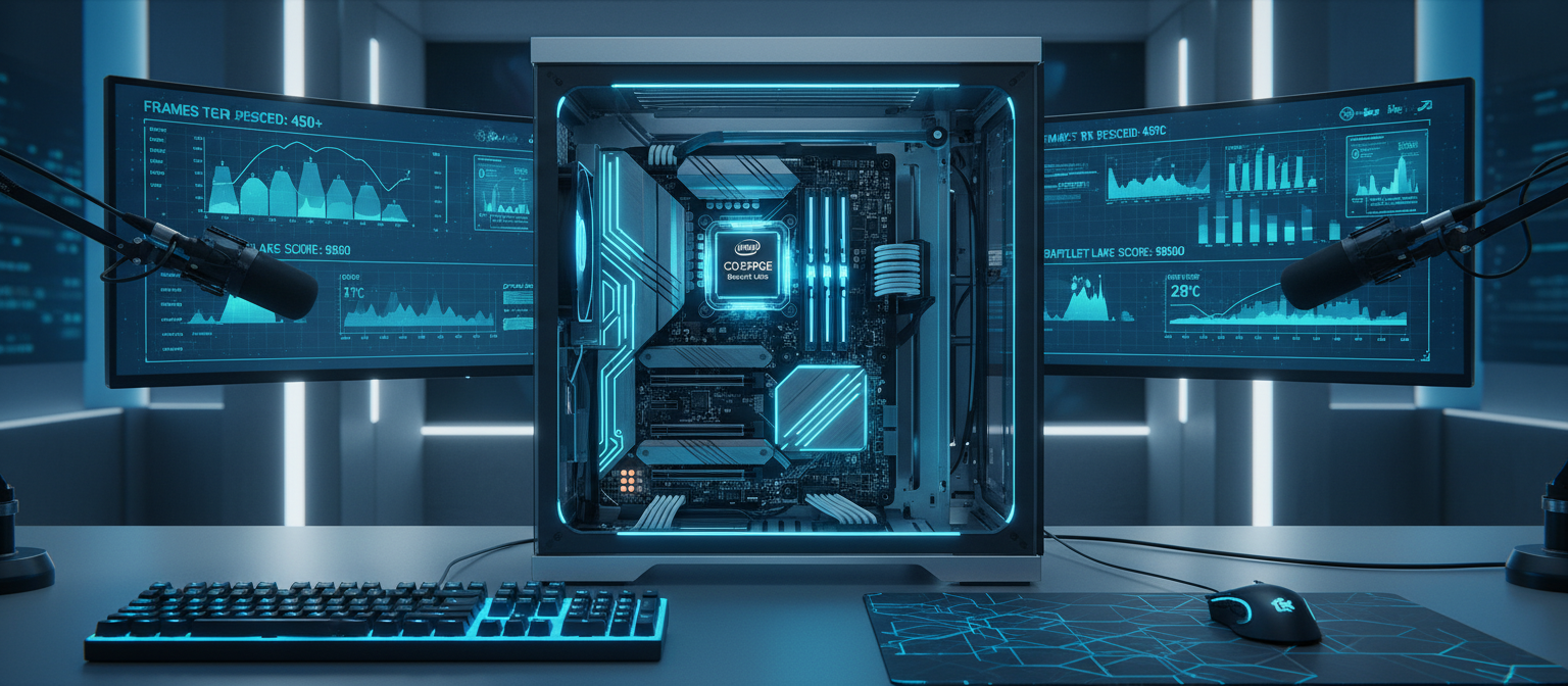 Intel Core 9 273PQE: akár 9%-kal gyorsabb lehet gamingben
