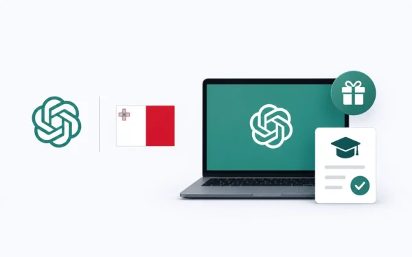 OpenAI–Málta megállapodás: minden máltai állampolgár ingyen kap ChatGPT Plus hozzáférést
