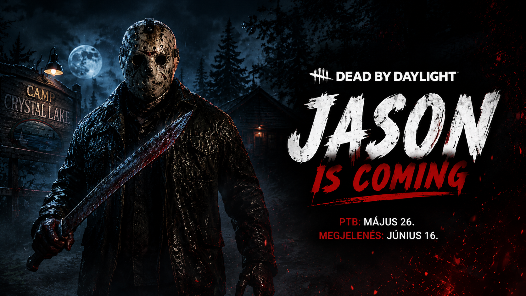 Végre megérkezik Jason a Dead by Daylightba — kiszivárogtak az első képességek és a PTB dátuma