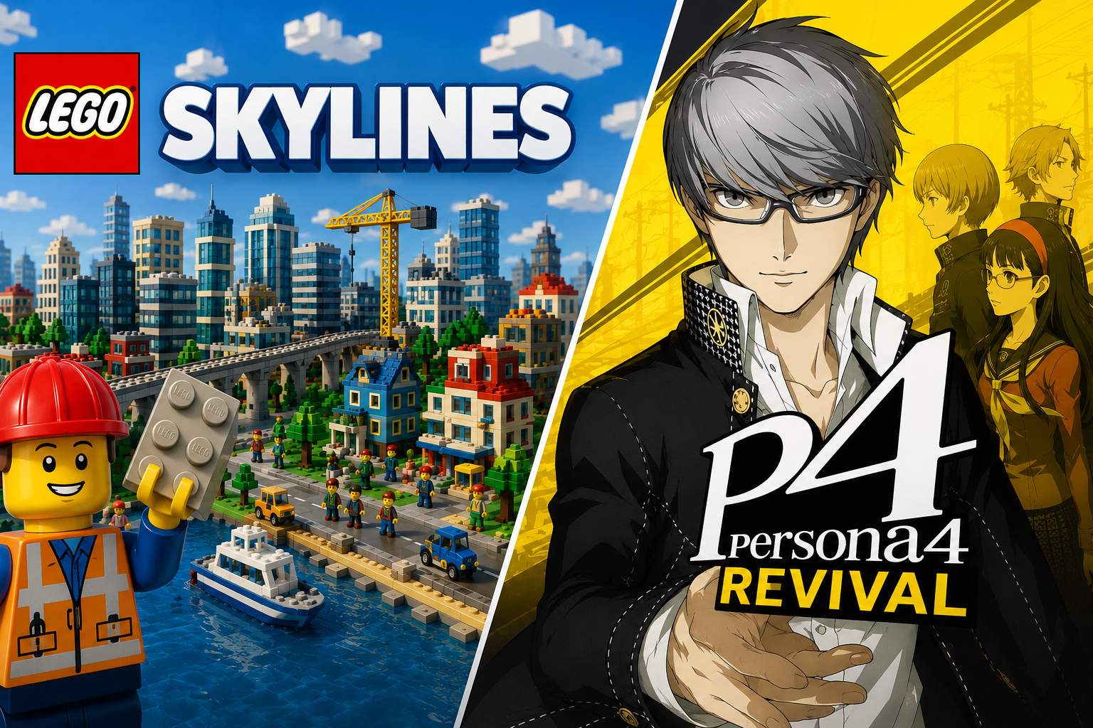 A kóreai korhatár-besorolás szivárogtathatta ki az új LEGO Skylines játékot — a Persona 4 Revival is közelebb lehet, mint gondoltuk