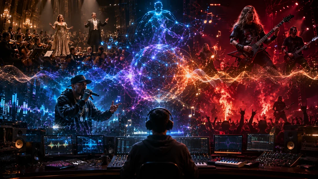 ElevenLabs Music v2: az AI már opera és metál között is képes váltani egyetlen dalon belül
