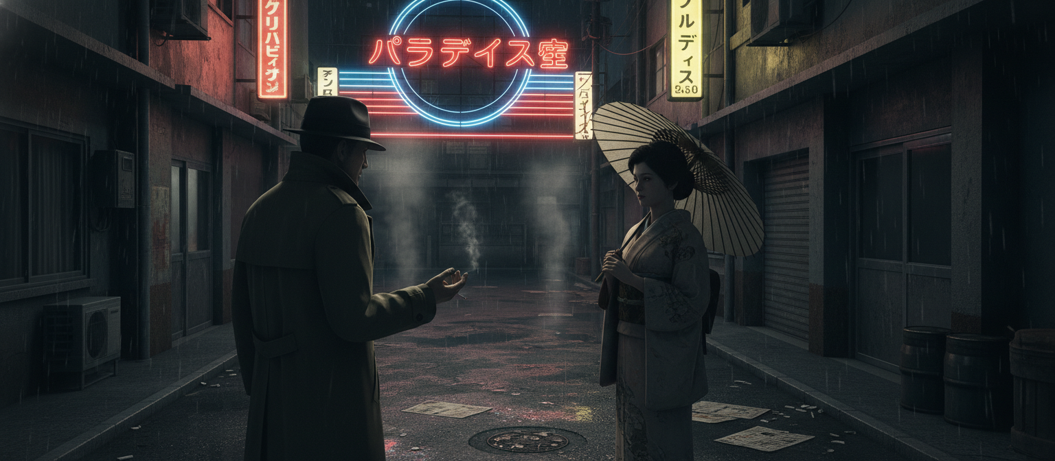 Stranger Than Heaven Xbox Game Pass városi jelenet