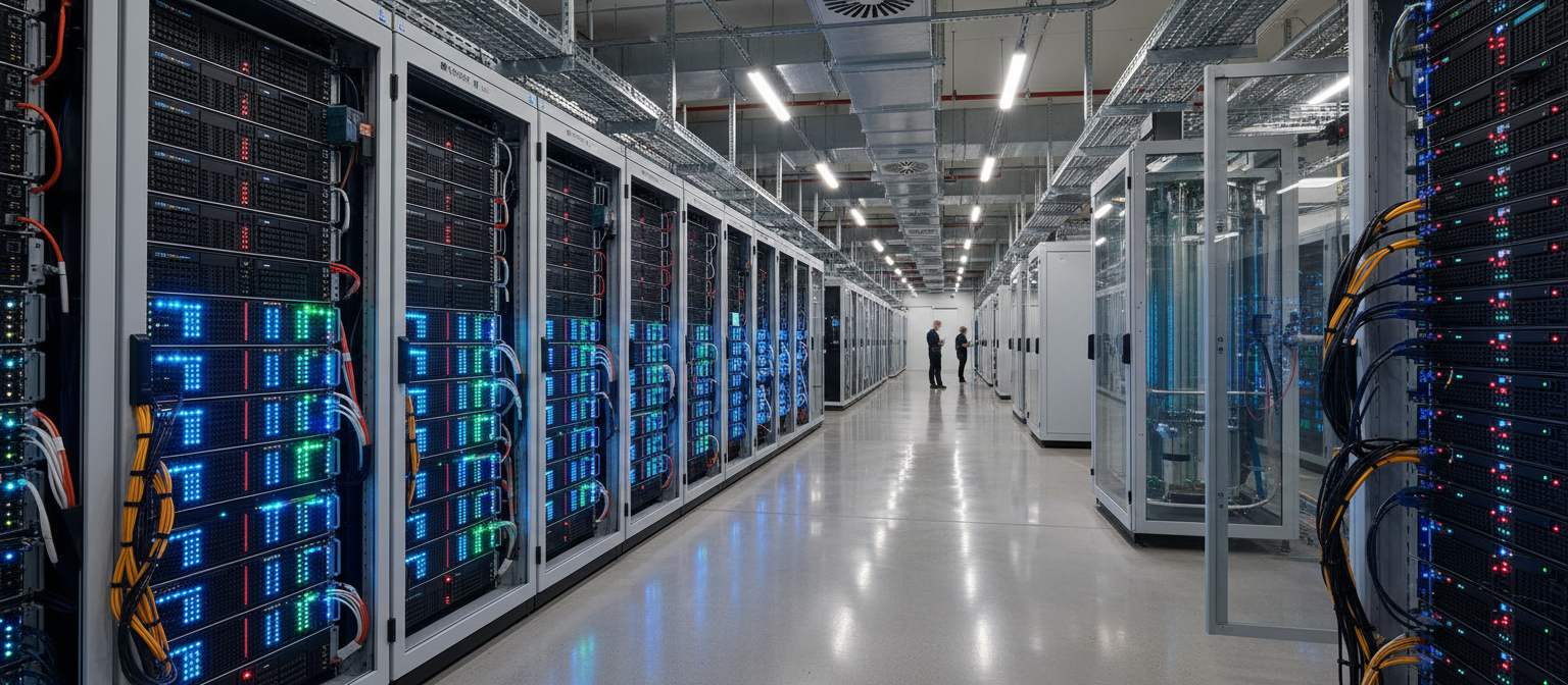 AI szerver infrastruktúra adatközpontban