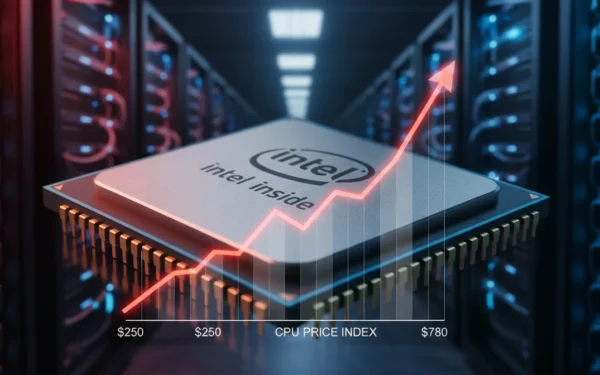 Az Intel figyelmeztet: az AI kereslet miatt drágulhatnak a processzorok 2026 második felében