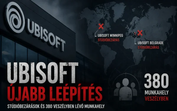 Újabb brutális leépítés az Ubisoftnál: stúdióbezárások és 380 veszélyben lévő munkahely