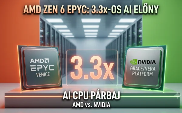 AMD szerint már most földbe állítják az NVIDIA Verát – a Zen 6 még durvább lehet