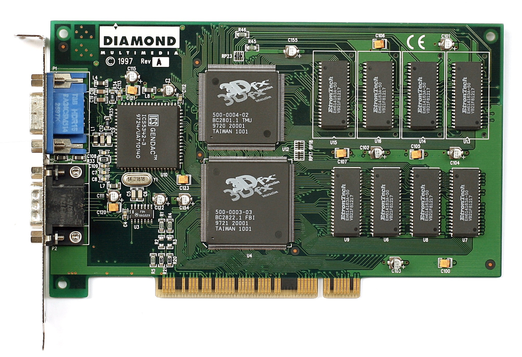 3dfx Voodoo 1 Diamond Monster 3D