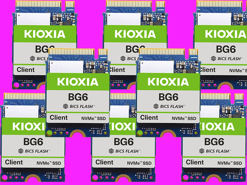 Kioxia BG-sorozatú NVMe SSD