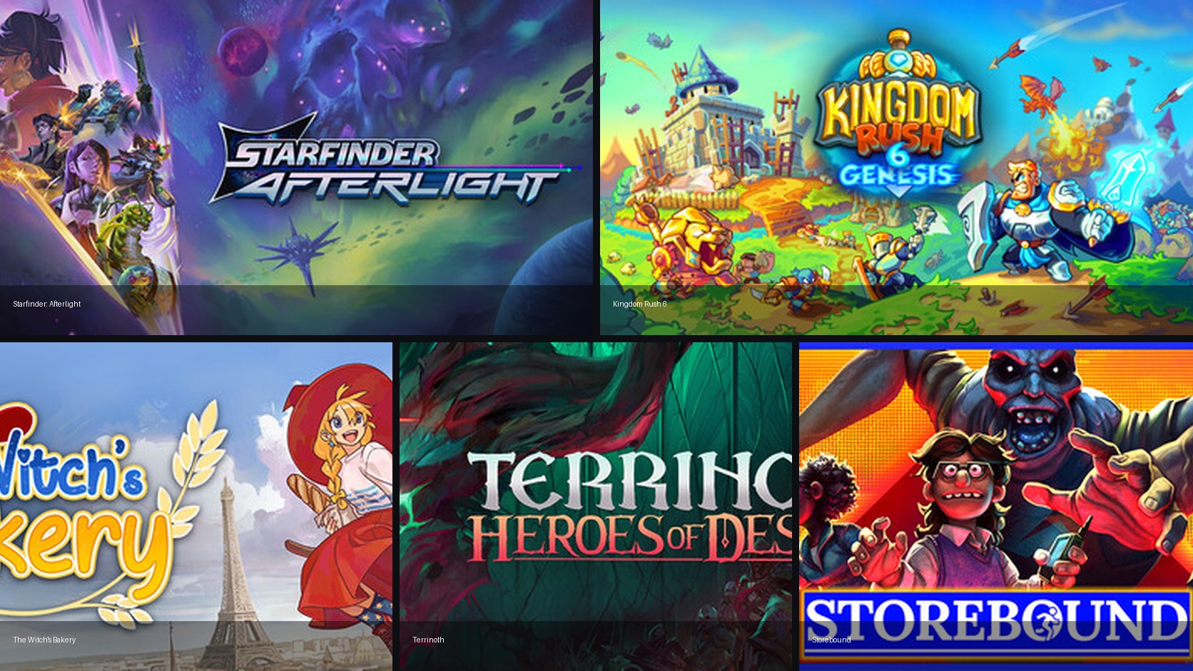 Öt indie játék montázsa a Best Indie Games Summer Showcase 2026 válogatáshoz