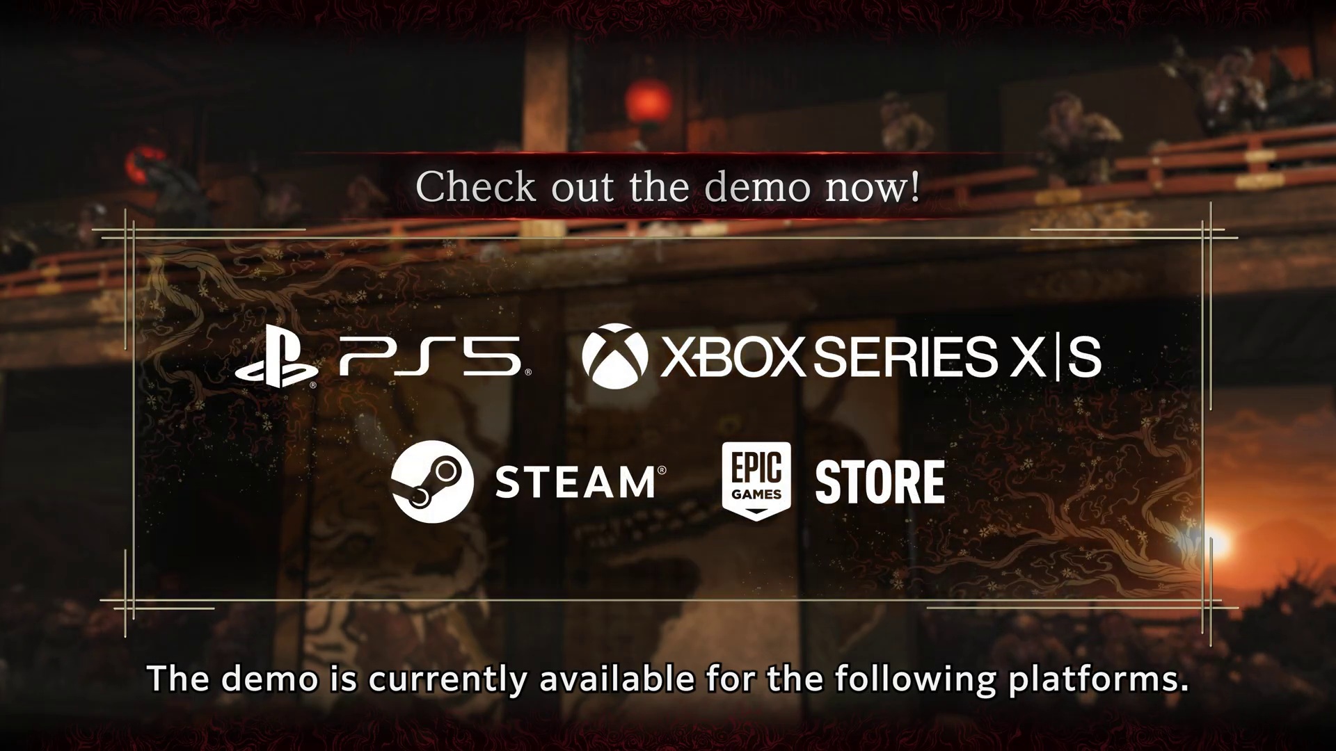 Onimusha Way of the Sword demo platformok képkocka