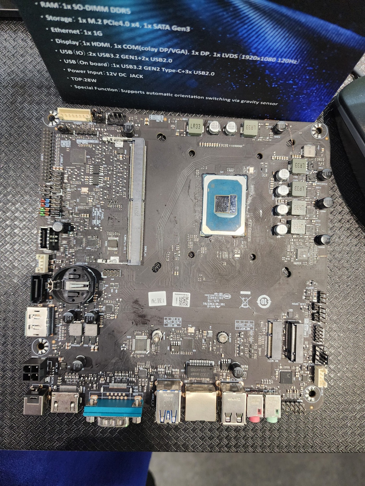 Maxsun SK-NCLAIO TI MoTD alaplap mobil Intel lapkával