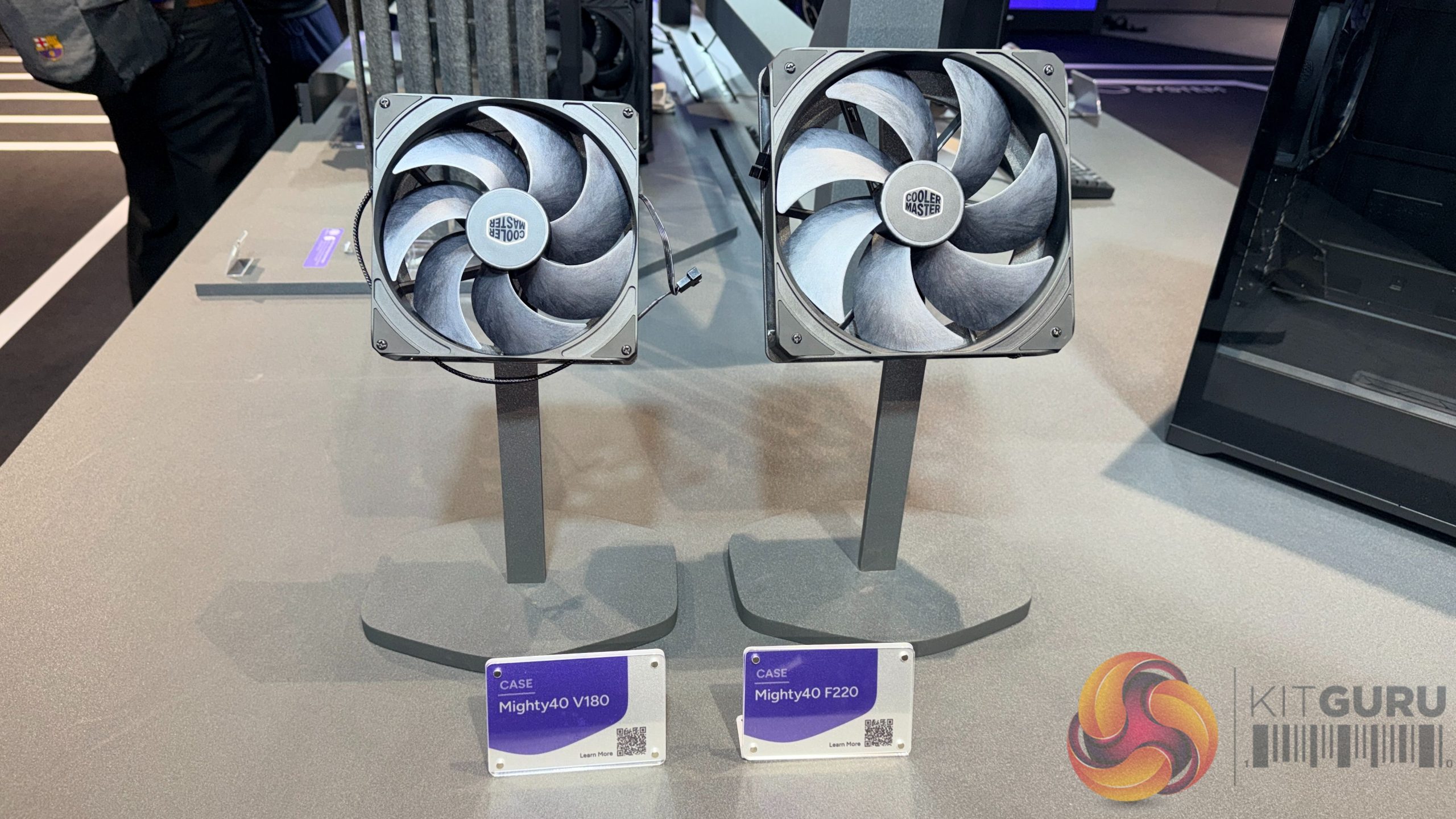 Cooler Master Mighty40 V180 és F220 ventilátorok a Computex 2026-on