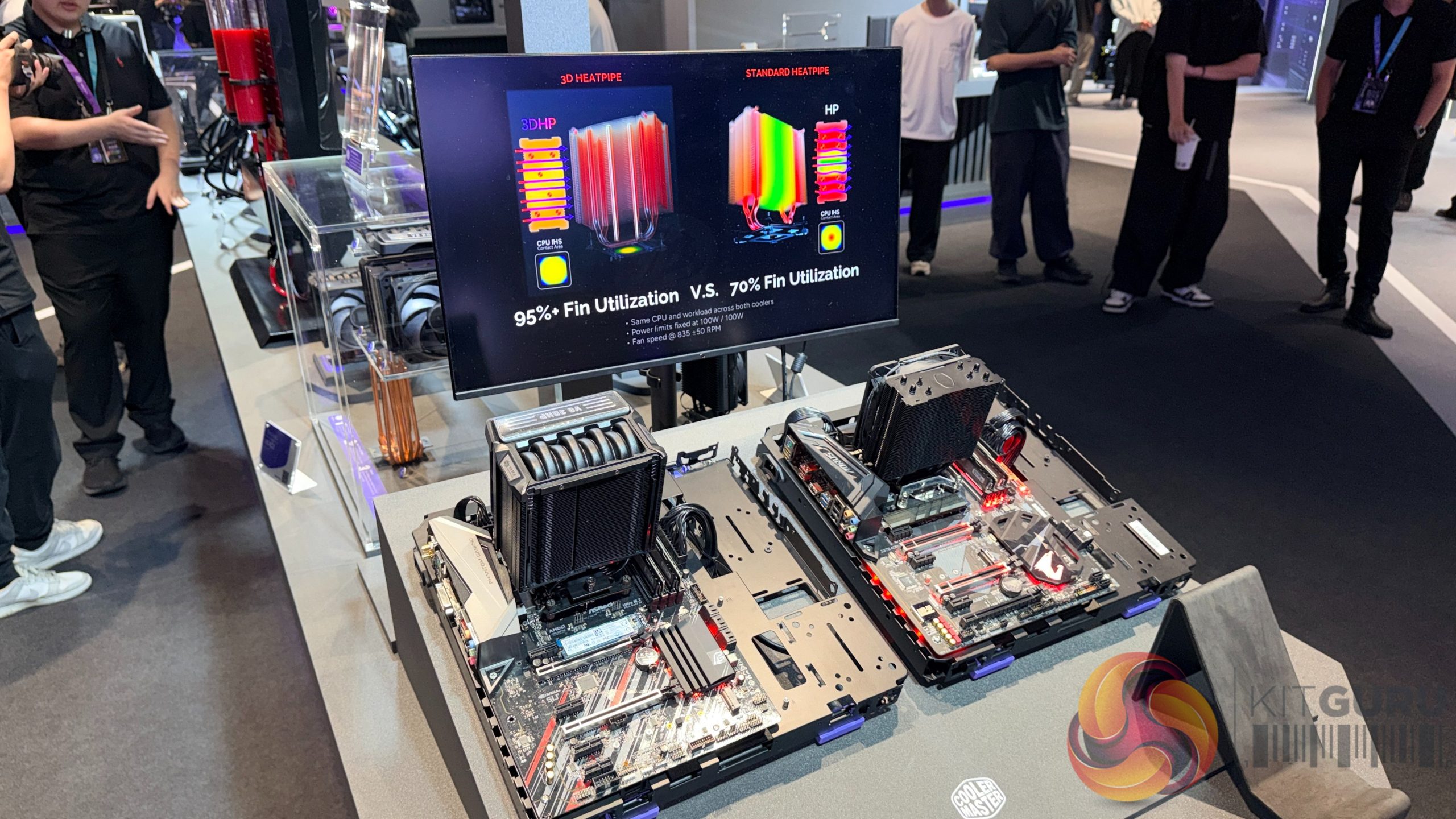 Cooler Master 3D heatpipe bemutató a Computex 2026-on