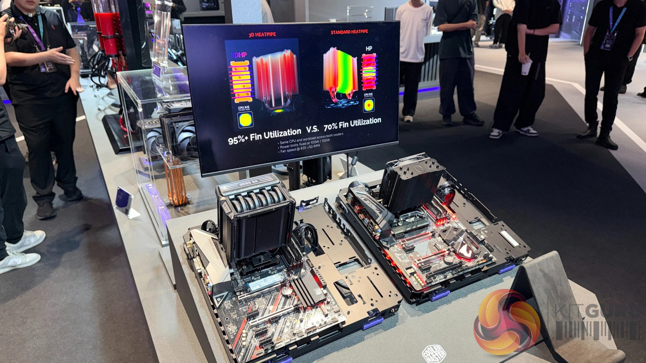 Cooler Master 3D heatpipe bemutató a Computex 2026-on