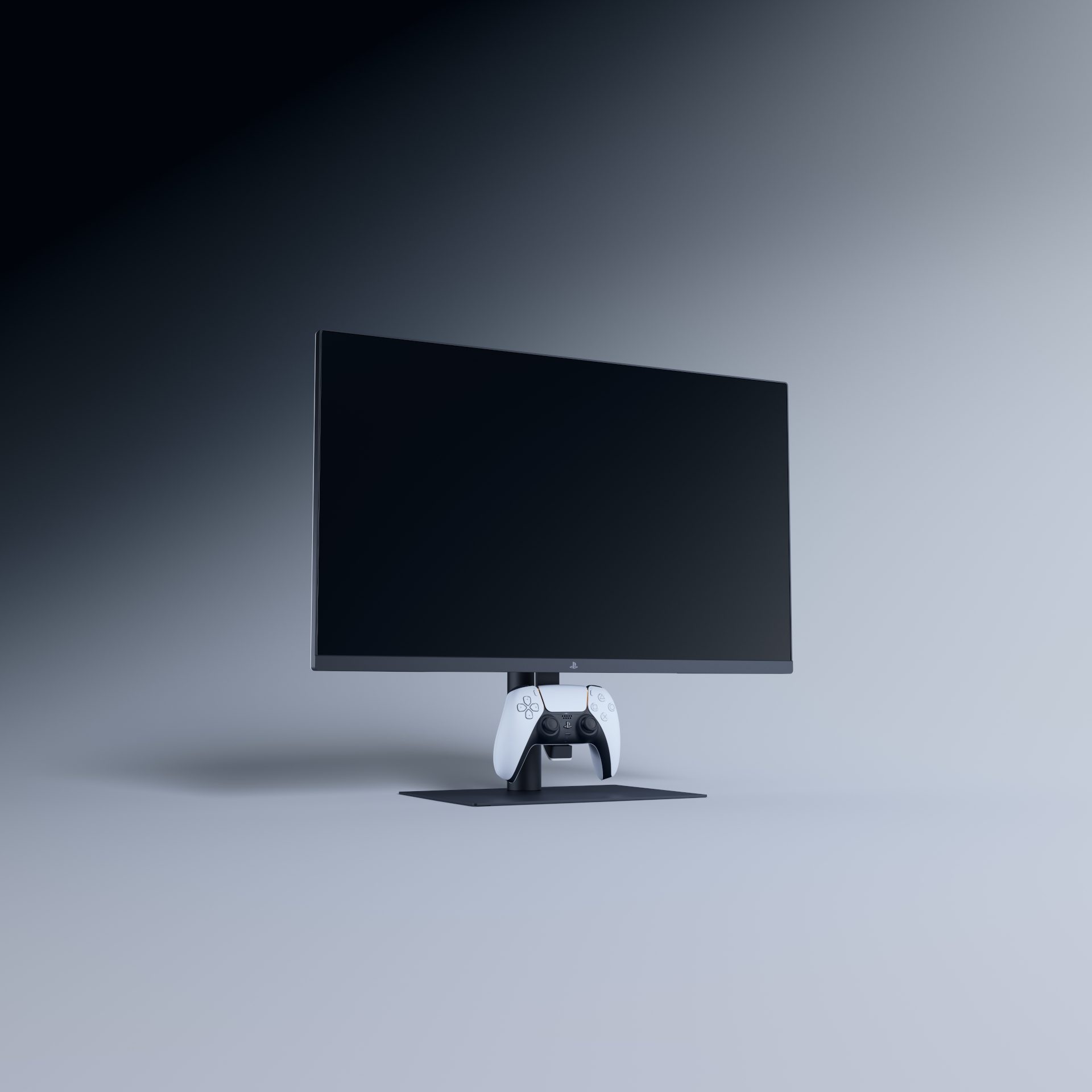PlayStation 27 colos Gaming Monitor DualSense Charging Hookkal hivatalos termékkép
