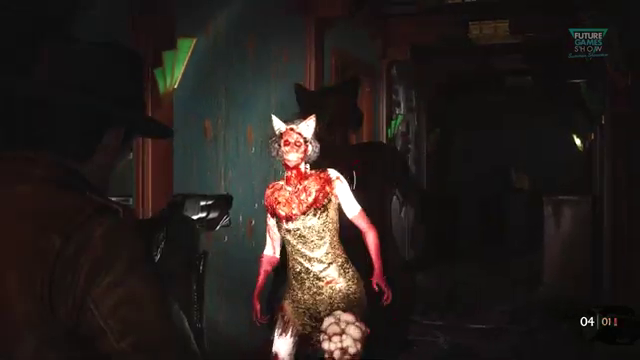 The Sinking City 2 videóképkocka: testhorroros figura