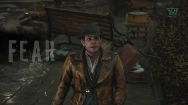 The Sinking City 2 videóképkocka: főszereplő az utcán