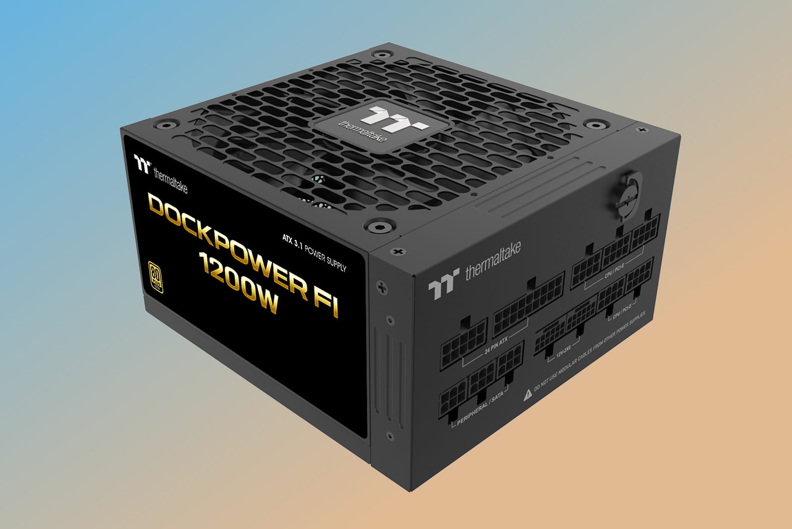 A Thermaltake kettéválasztható tápegysége a kábelmenedzsment egyik régi bosszúságát támadja