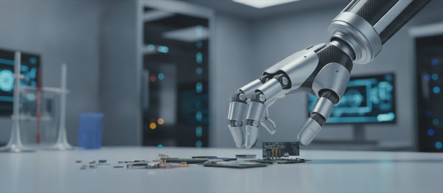 Gemini Robotics 2 finommotoros kézügyesség bemutató