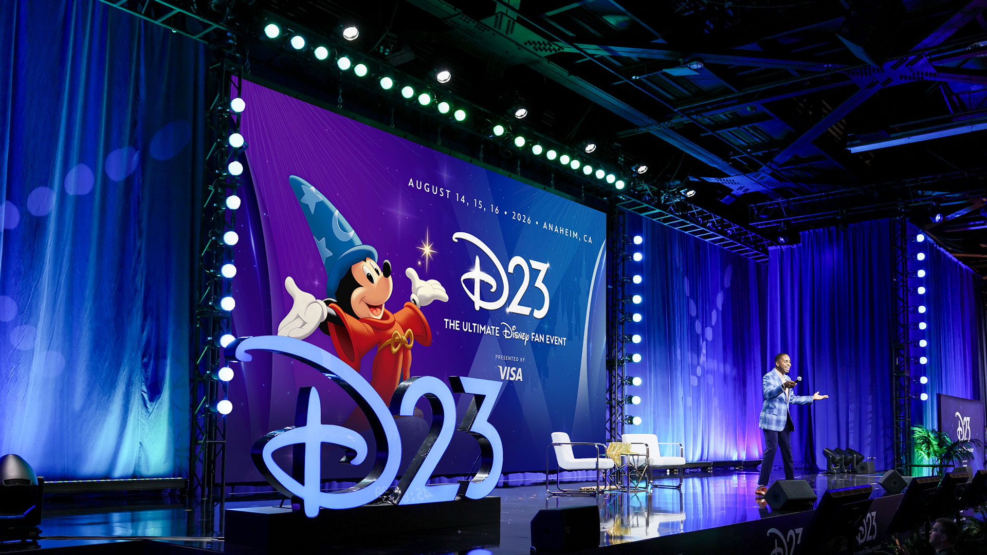 A 2026-os D23 Ultimate Disney Fan Event színpada