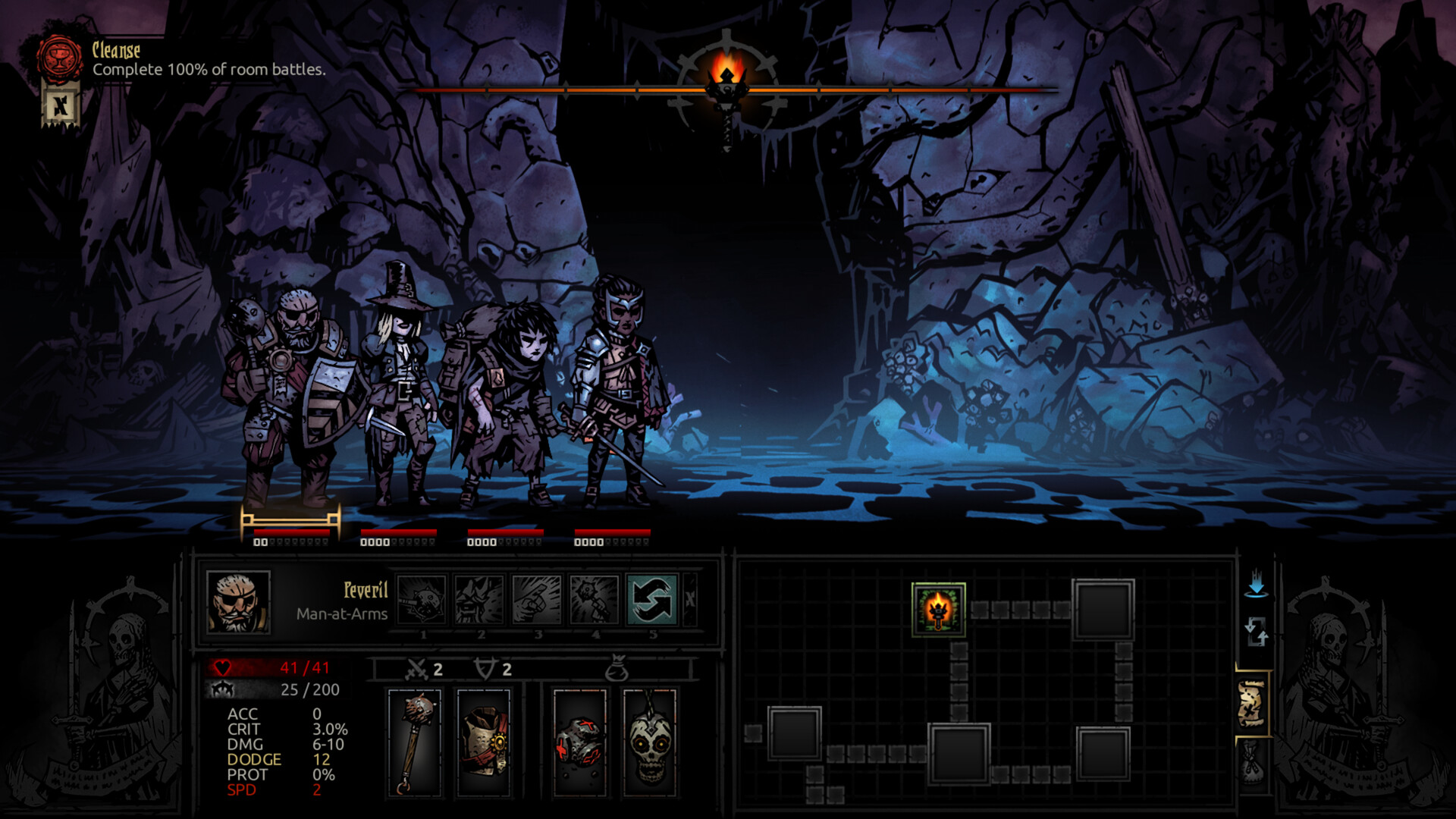 A Fire's Edge az eredeti Darkest Dungeon körönkénti harcait bővíti tovább