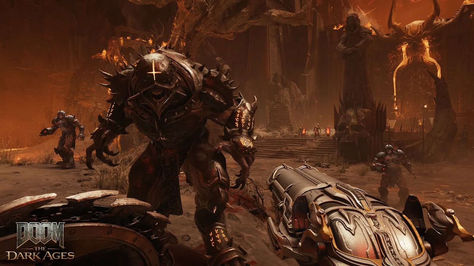 A DOOM: The Dark Ages egyik hivatalos játékképe.