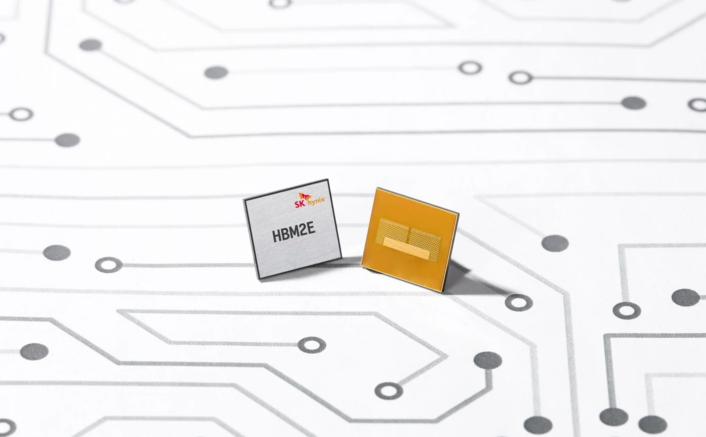SK hynix HBM memórialapkák termékfotója