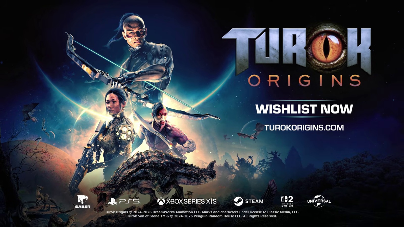 A Turok: Origins szereplői és a támogatott platformok