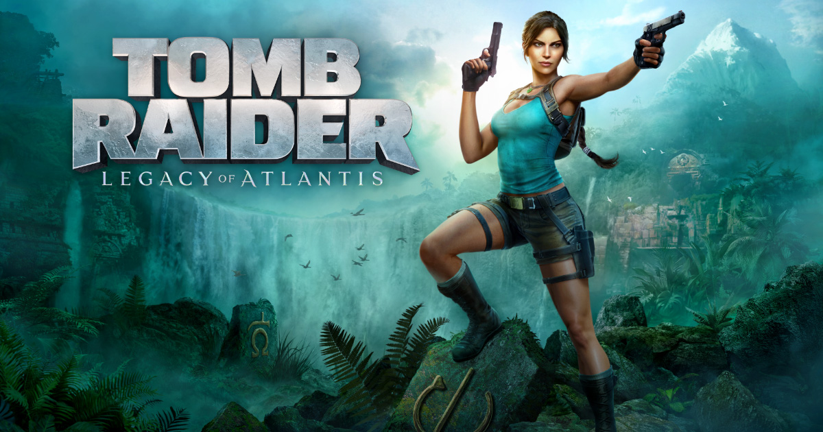 Tomb Raider Legacy of Atlantis hivatalos key art