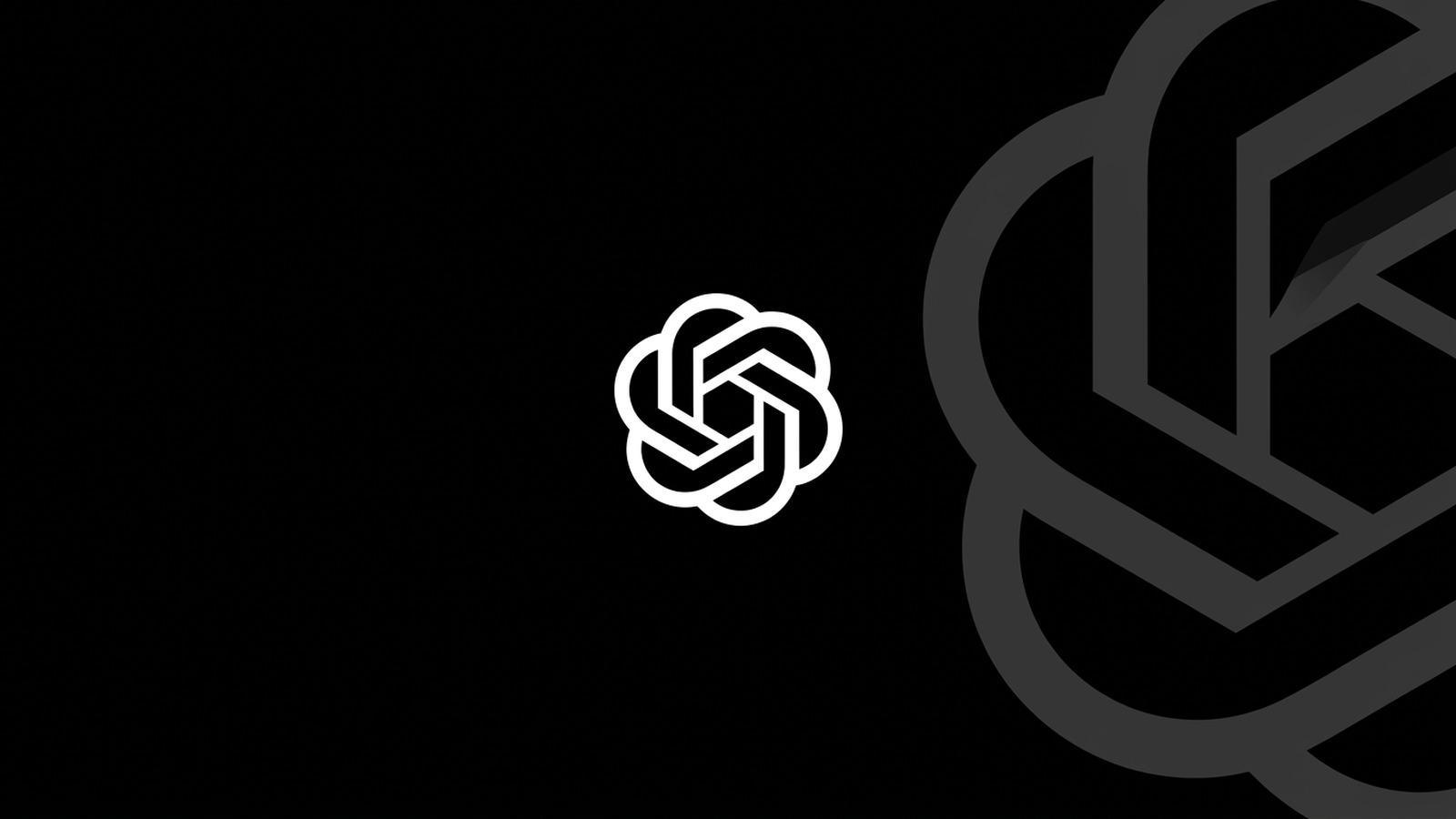 OpenAI logó és az AGI-ról szóló anyag illusztrációja