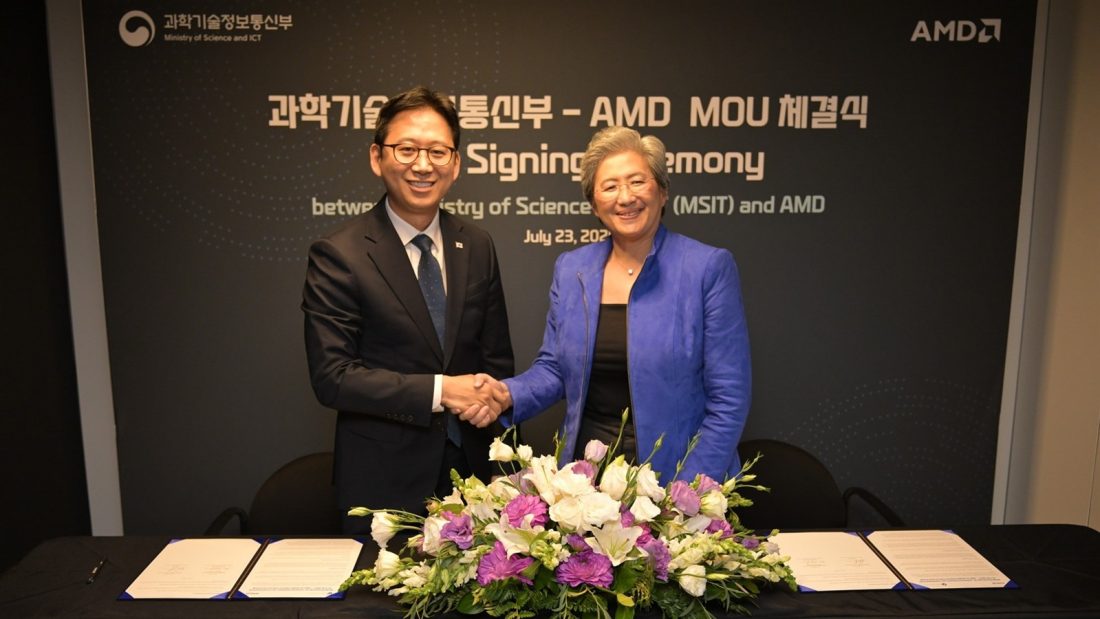 AMD és Dél-Korea közös, többgyártós AI-infrastruktúrát építene