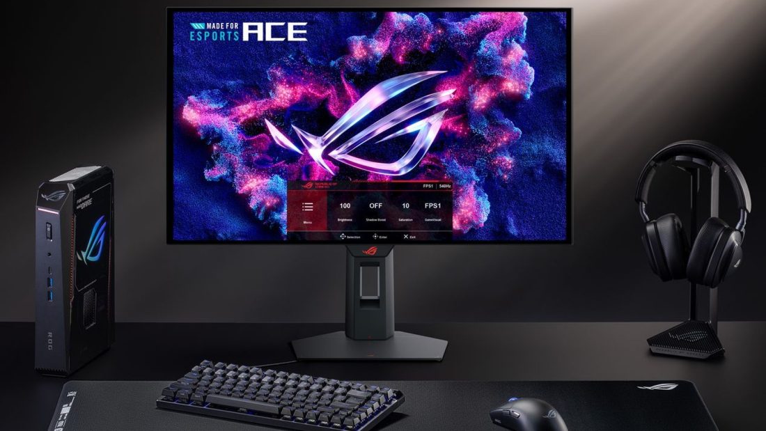 560 Hz-es OLED-monitorokat készíthet az Asus – egyelőre csak szivárgás