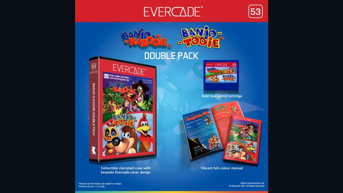 A Rare tényleg besegített: új funkciókkal érkezik a Banjo-Kazooie Evercade-portja