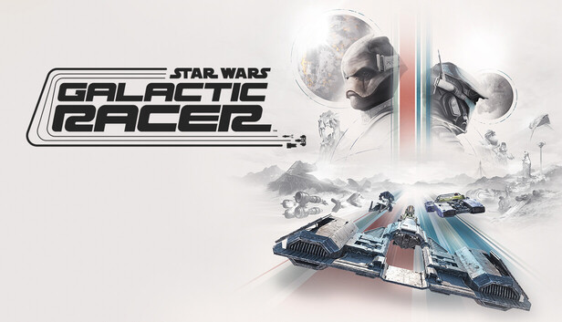Star Wars Galactic Racer hivatalos Steam key art versenyző járművekkel