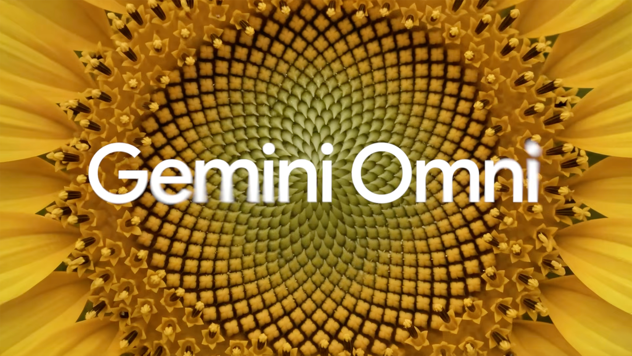 A Gemini Omni videógenerálási funkcióját bemutató hivatalos Google-kép