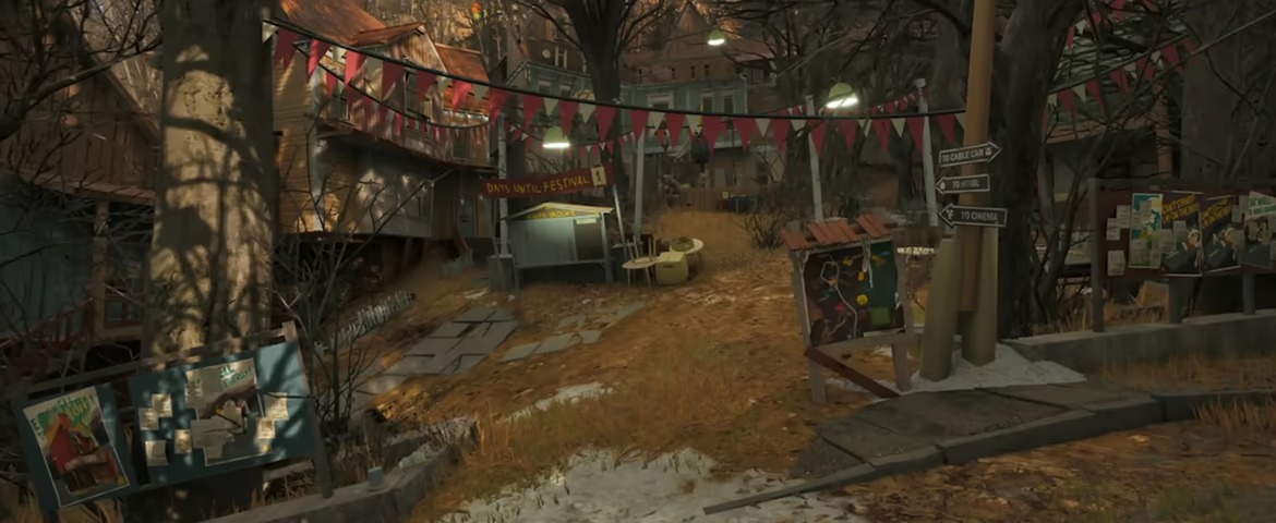 Hello Neighbor 3 játékképe Raven Brooks utcájáról.