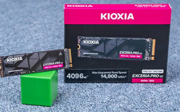 14,9 GB/s olvasás: a Kioxia 4 TB-os Gen5 SSD-je teszten