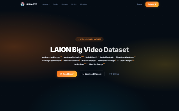 A LAION tízmillió órányi videóval nyitna új adatforrást a multimodális AI előtt