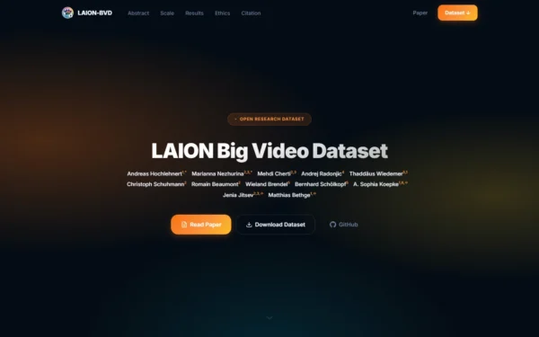 A LAION tízmillió órányi videóval nyitna új adatforrást a multimodális AI előtt