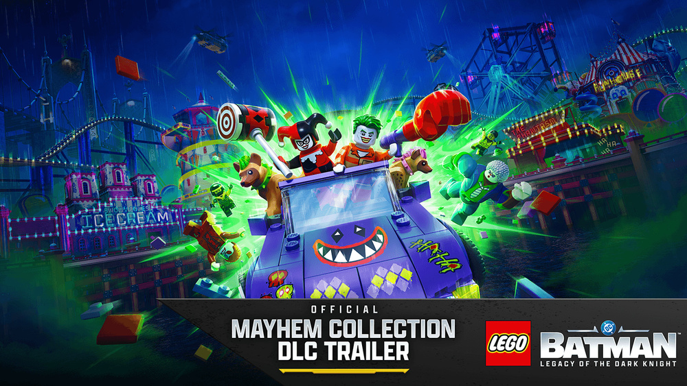 Joker és Harley Quinn a LEGO Batman Mayhem Collection hivatalos trailerében
