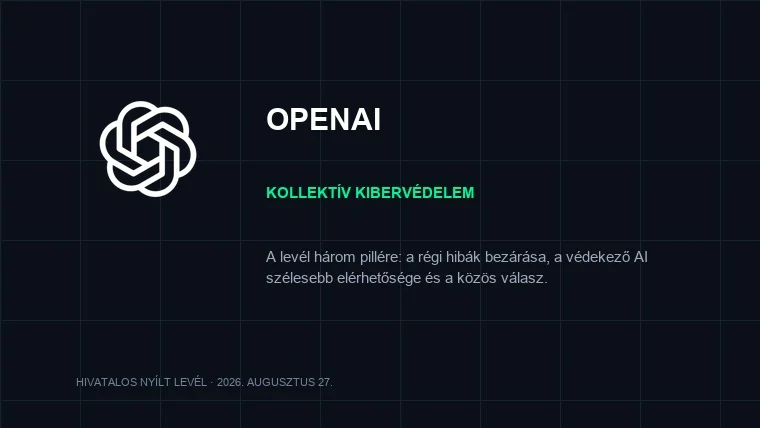 A kollektív kibervédelemről szóló OpenAI-levél három alapelve